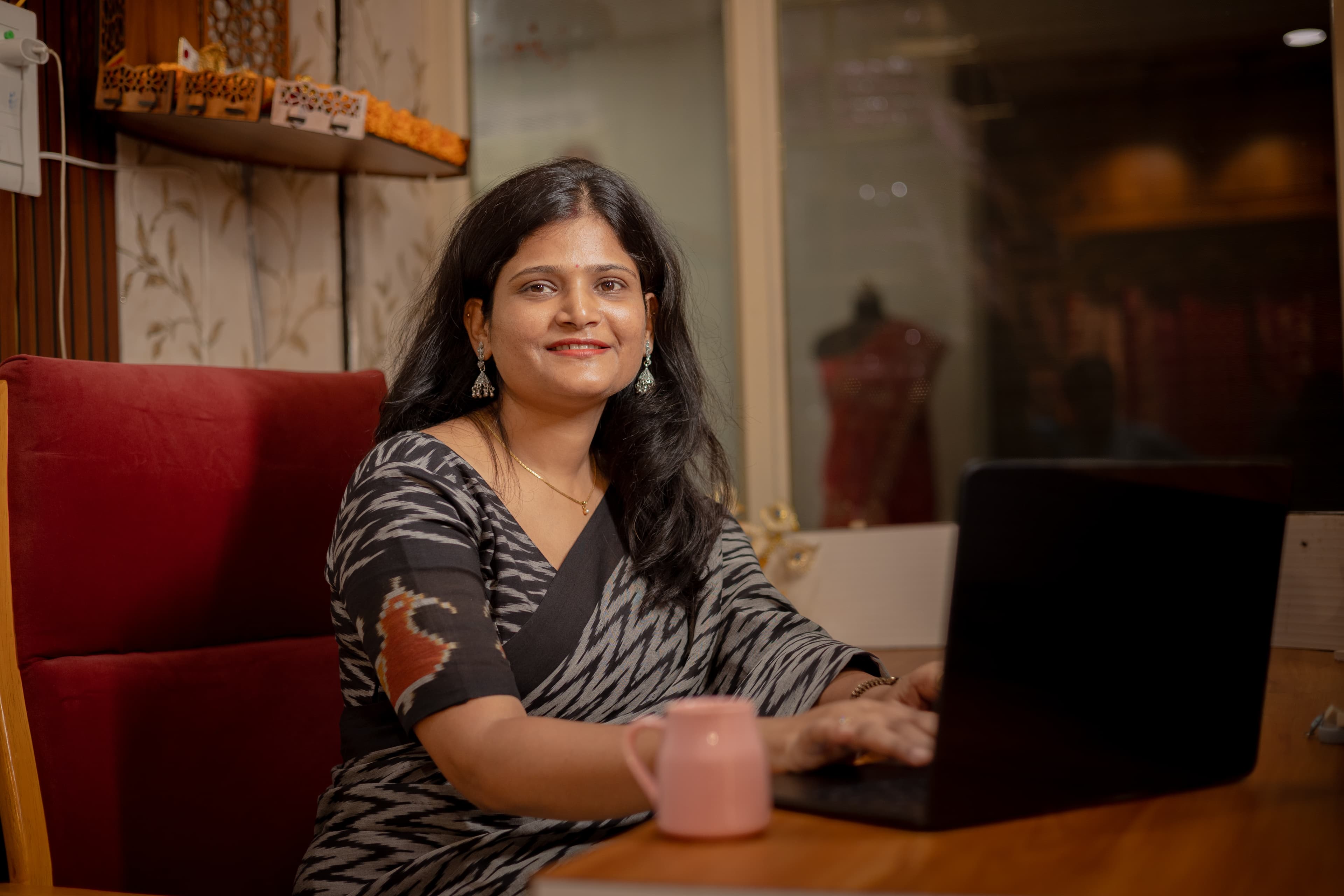 Sushma Prasad, Founder of Motifss handloom sarees brand